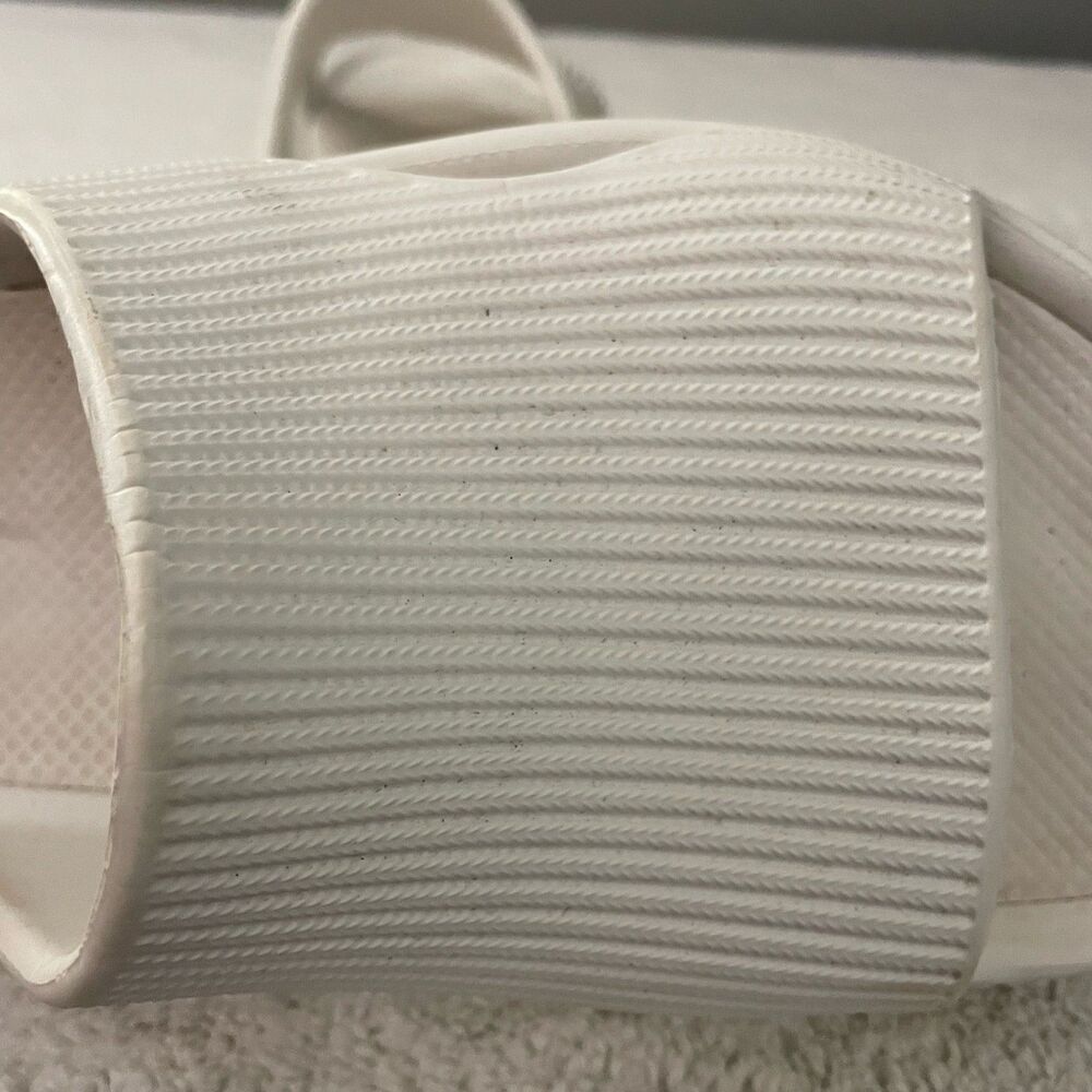 Calia White Slide Sandals Comfort Foam Athleisure 6 Women's Normcore Gym - Picture 7 of 13